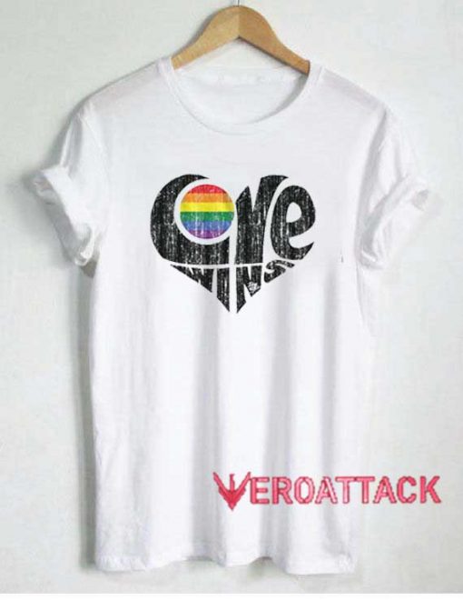 Love Wins Graphic Tshirt