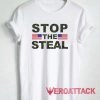 Stop The Steal Usa Flag Tshirt