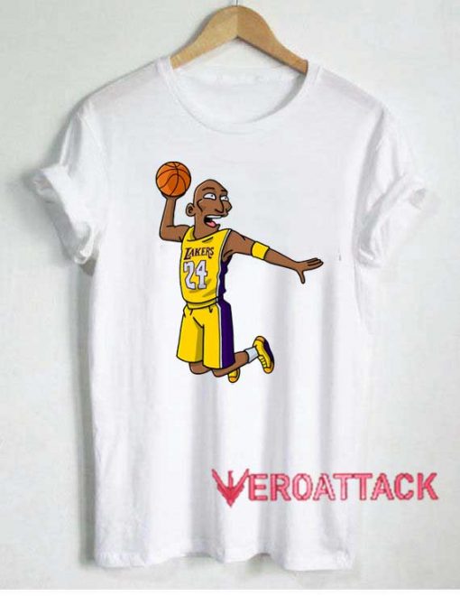 Kobe Bryant Cartoon Tshirt