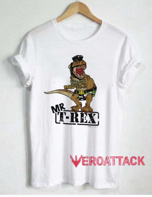 mr t rex Cartoon Tshirt