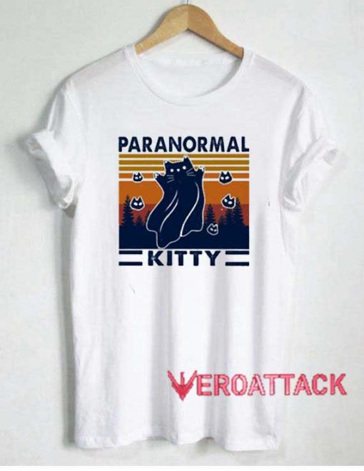 Retro Paranormal Kitty Tshirt