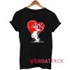 Snoopy Love Cleveland Indians Tshirt