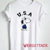 Vintage USA Snoopy Tshirt
