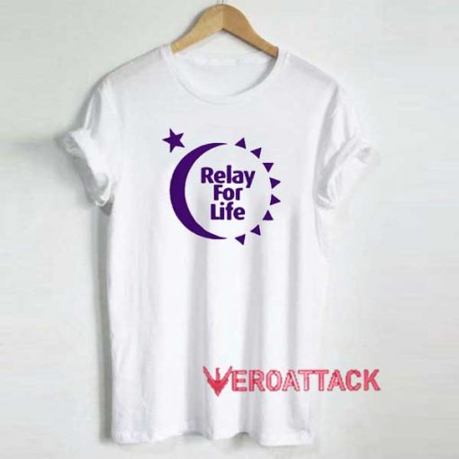 Relay For Life Lettering Shirt