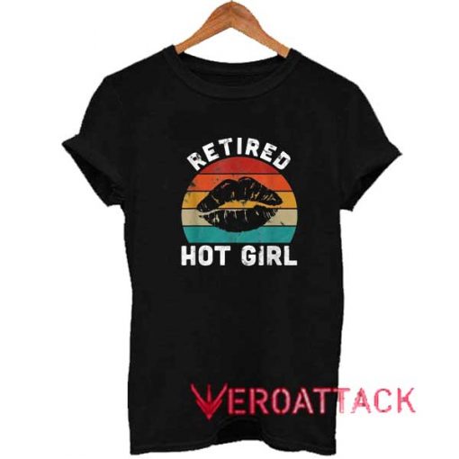Vtg Retired Hot Girl Retro Shirt