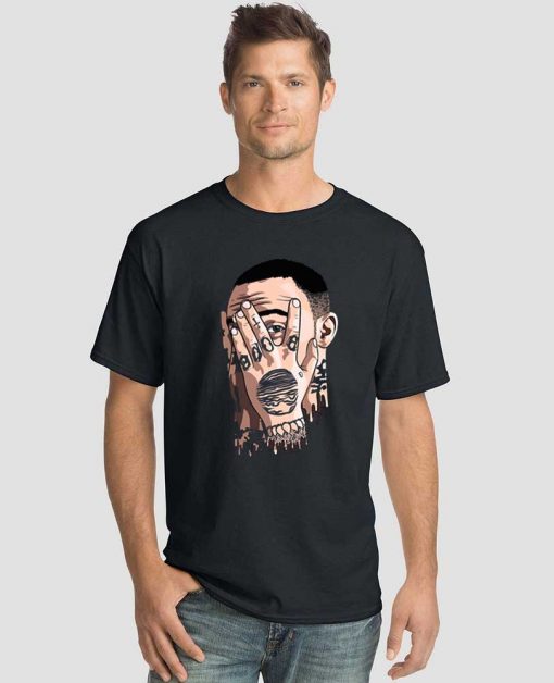Mac Miller Face Drawing T-Shirt