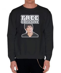 Black Sweatshirt Tim Dillon on Joe Rogan Maxwell Free Ghislaine Shirt