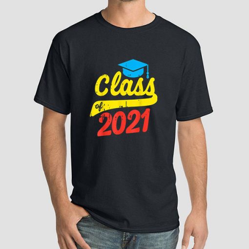 Graduation Hat Class of 2021 Shirt