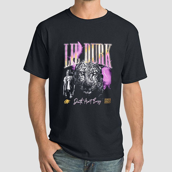 Death Aint Easy Lil Durk Shirt cheap and comfort