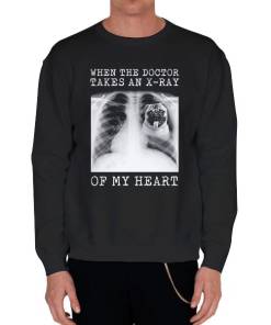 Black Sweatshirt Dog X Ray Meme of My Heart