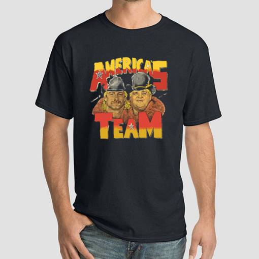 Magnum TA America's Team Wrestling Dusty Rhodes T Shirt