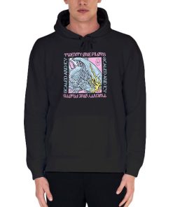 Black Hoodie Funny Band Scaled and Icy Merch