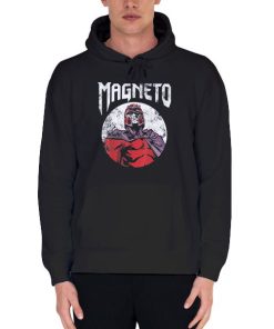 Black Hoodie Retro Vintage X Men Magneto