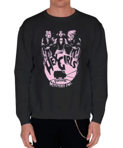 Black Sweatshirt Featuring Mystery Hex Girls
