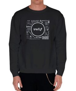 Black Sweatshirt Fugue Math Vulfpeck