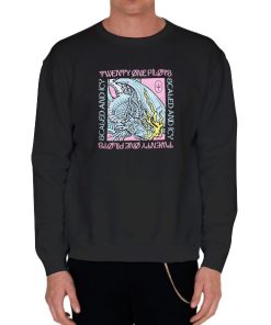 Black Sweatshirt Funny Band Scaled and Icy Merch