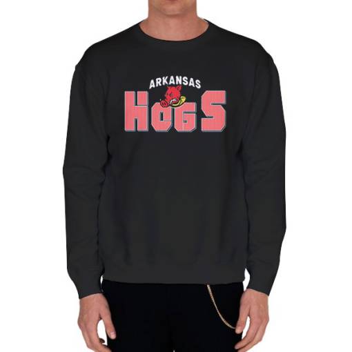 Hogs Graphic Vintage Arkansas Sweatshirt