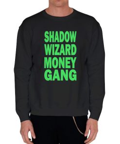 Black Sweatshirt Louka Tessier Shadow Wizard Money Gang