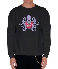 Octopus Vintage Red Wings Sweatshirt