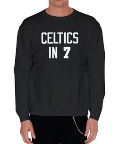 Black Sweatshirt Rare Vintage Celtics in 7