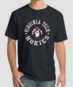 Black T Shirt Hokies Virginia Tech Vintage