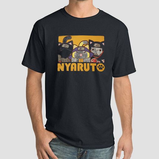 Naruto Cats Kids Nyaruto Shirt
