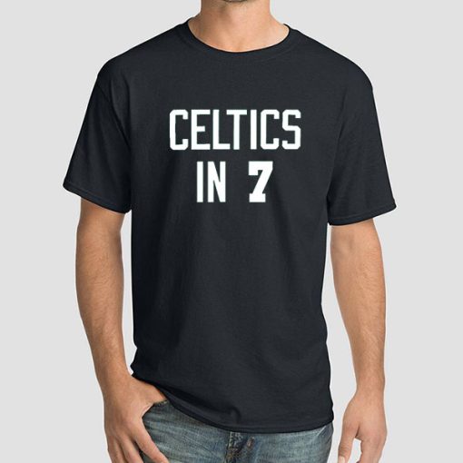 Rare Vintage Celtics in 7 Shirt