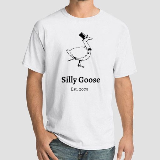 White T Shirt Funny Est 2005 Silly Goose