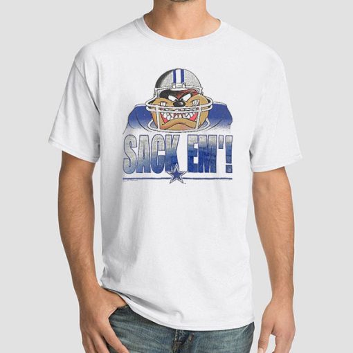 Sack Em' 1996 Vintage Dallas Cowboys Shirt