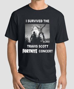 Vintage I Survived the Travis Scott Concert Shirt