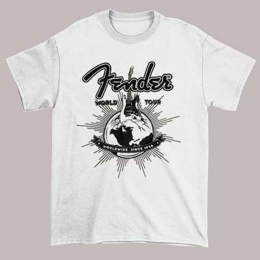 Vintage Fender Clothing World Tour Shirt